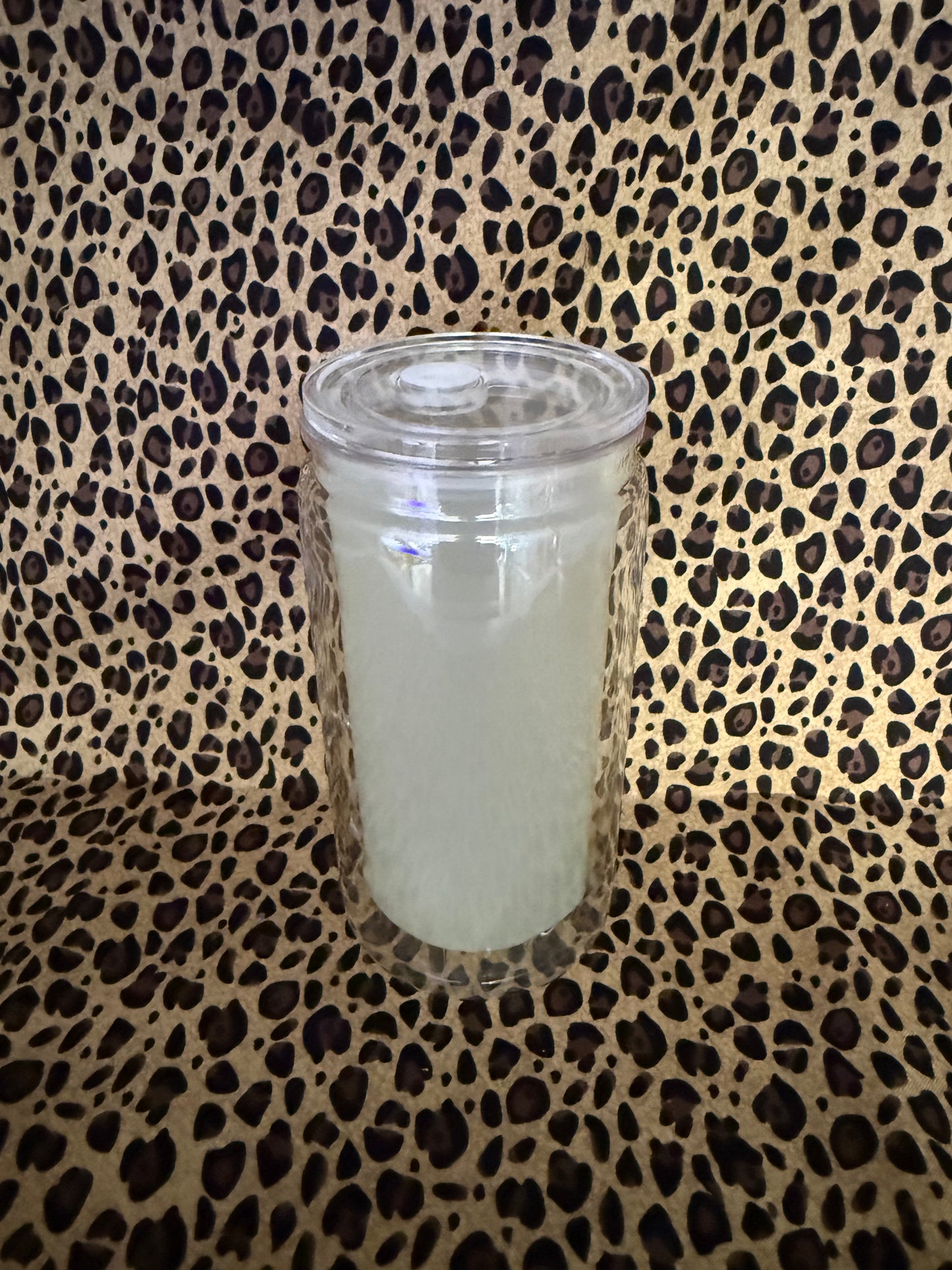 16oz GLOW SNOW GLOBE CUP