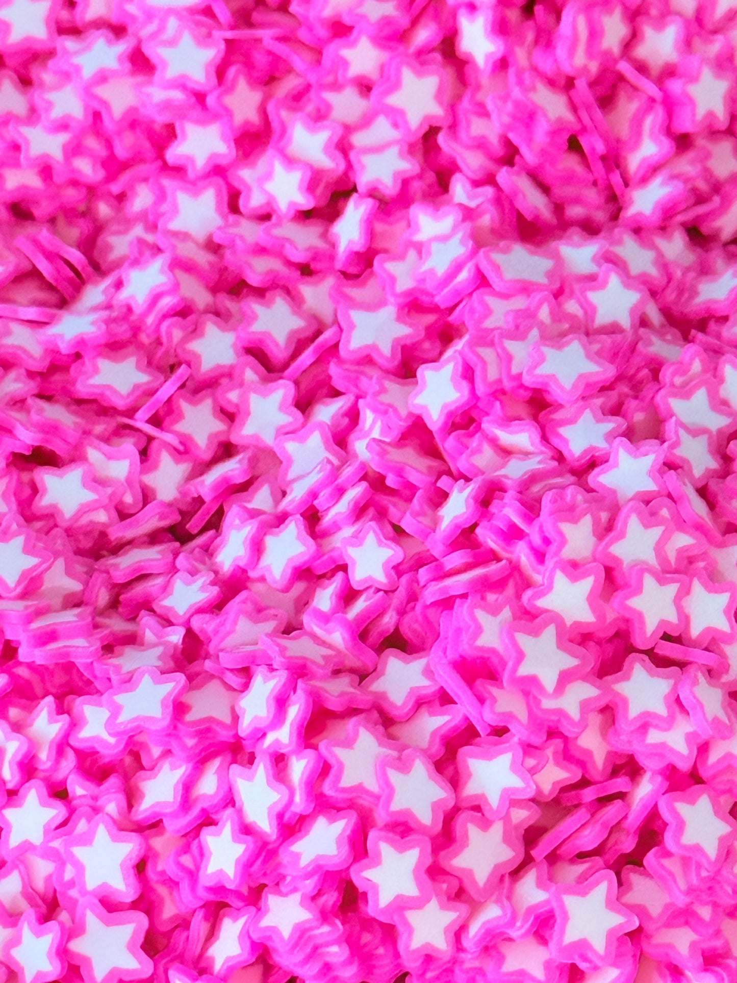 2089 PINK AND WHITE STARS