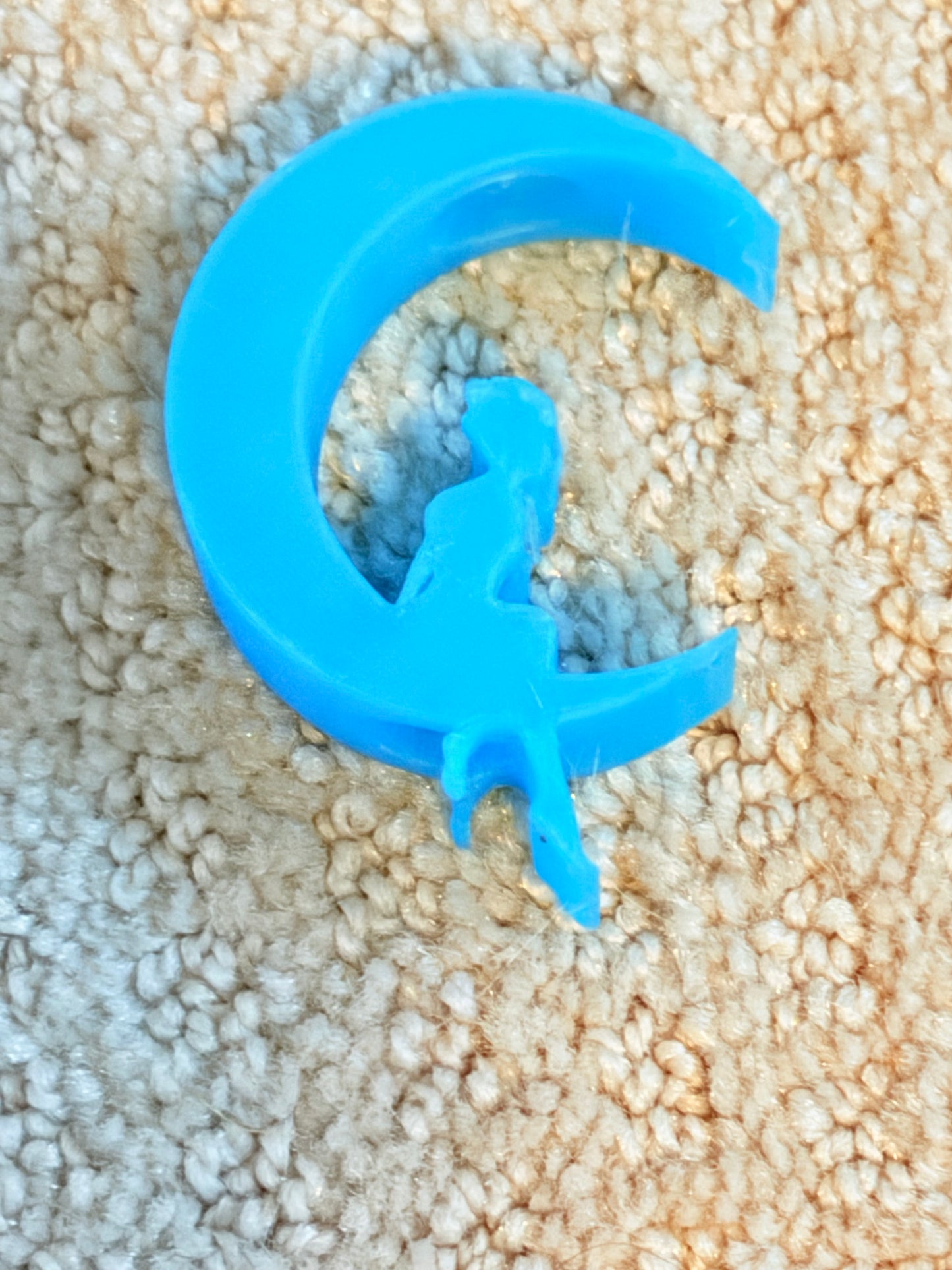 FAIRY IN A MOON GLOW IN THE DARK STRAW HUGGY