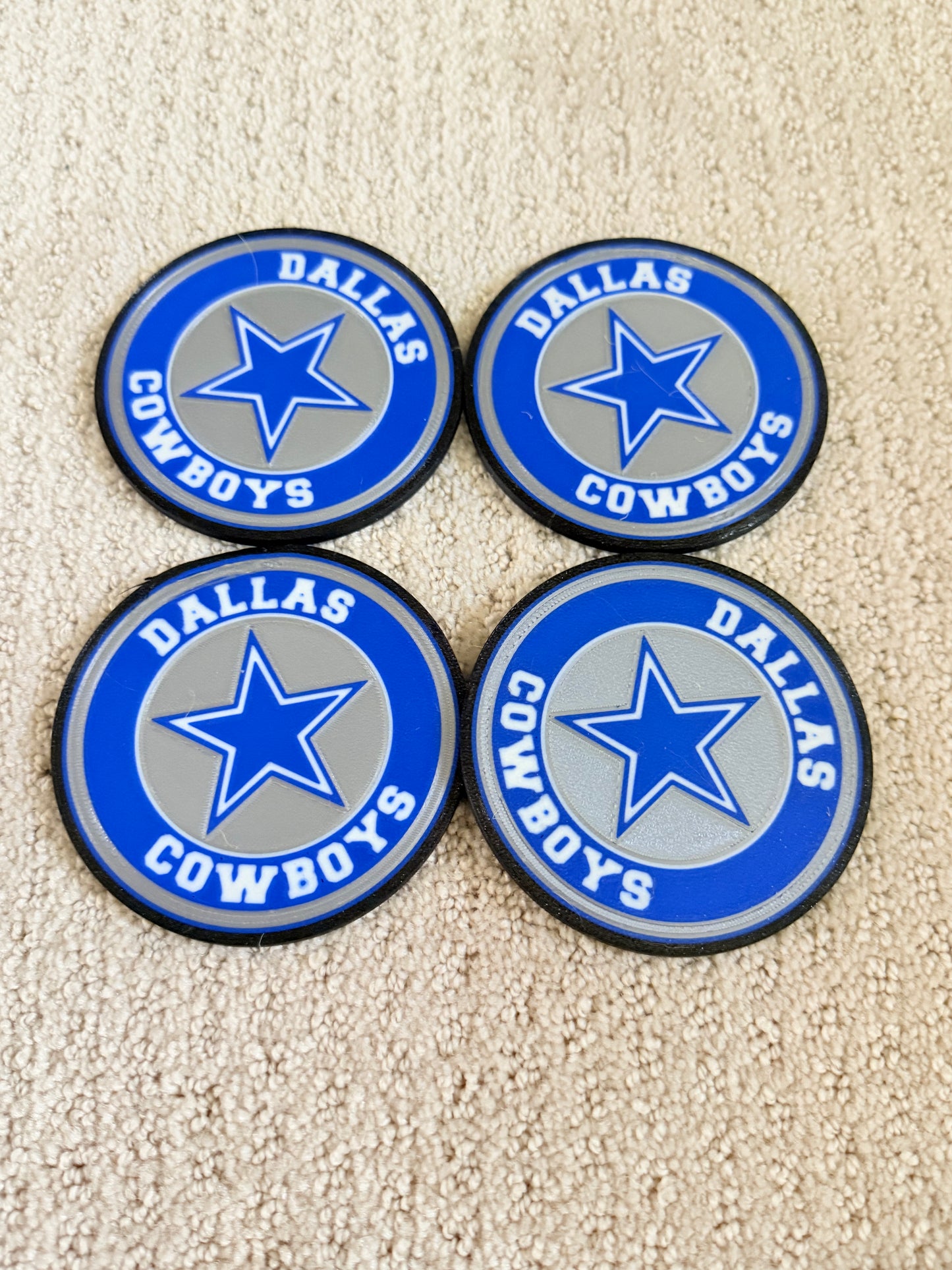 DALLAS COWBOYS COASTER SET