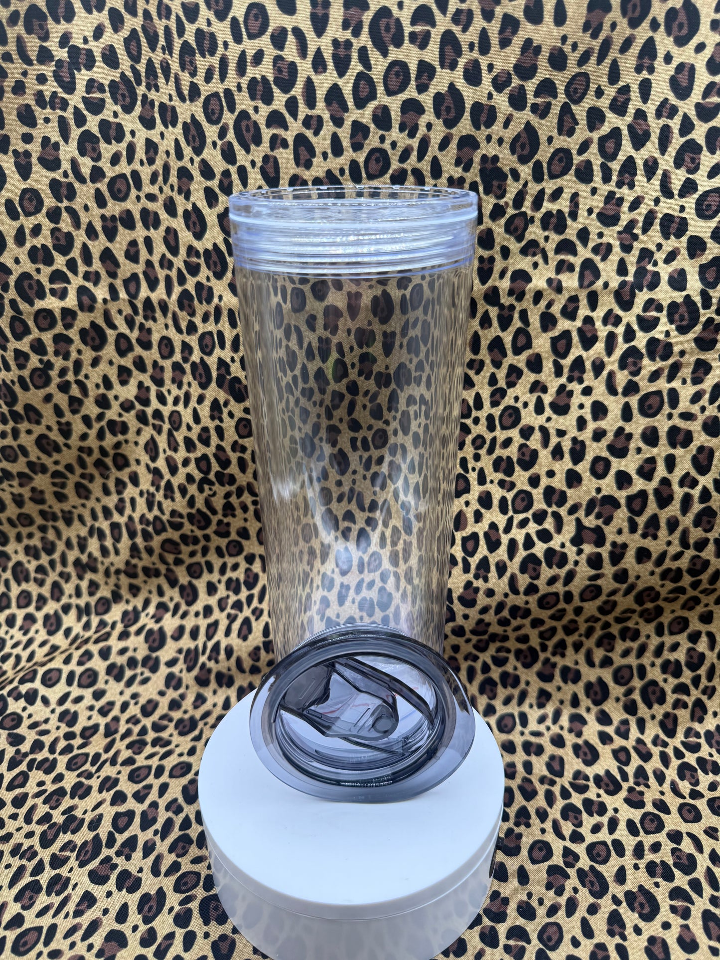 20oz BLACK LID ACRYLIC SNOW GLOBE (Copy)