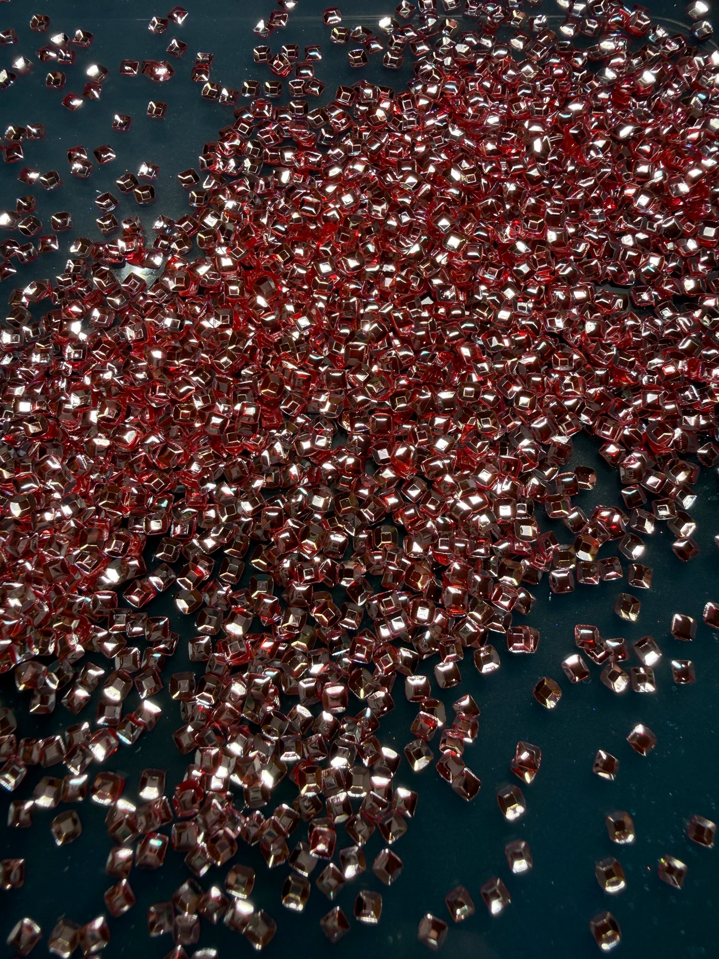 RED AND SILVER DIAMONDS