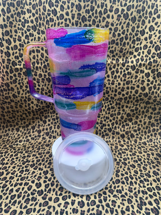 #6 30oz EPOXY SNOW GLOBE TUMBLER