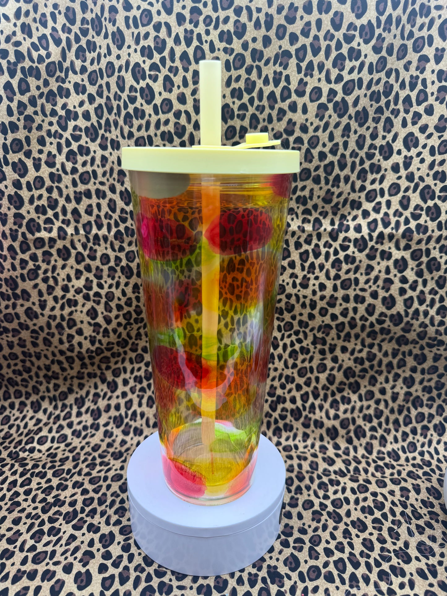 #11 24oz EPOXY SNOW GLOBE TUMBLER